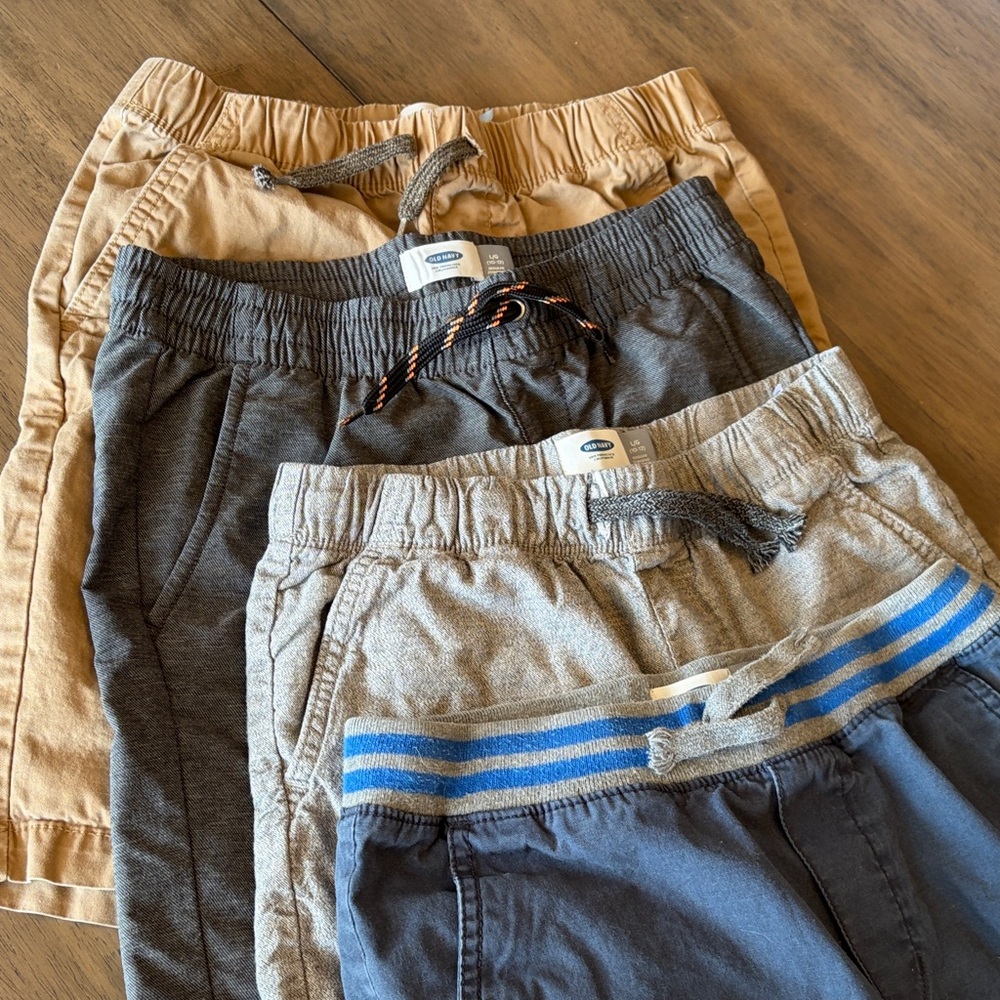 Old Navy Kids Shorts - Tan, Gray, Blue